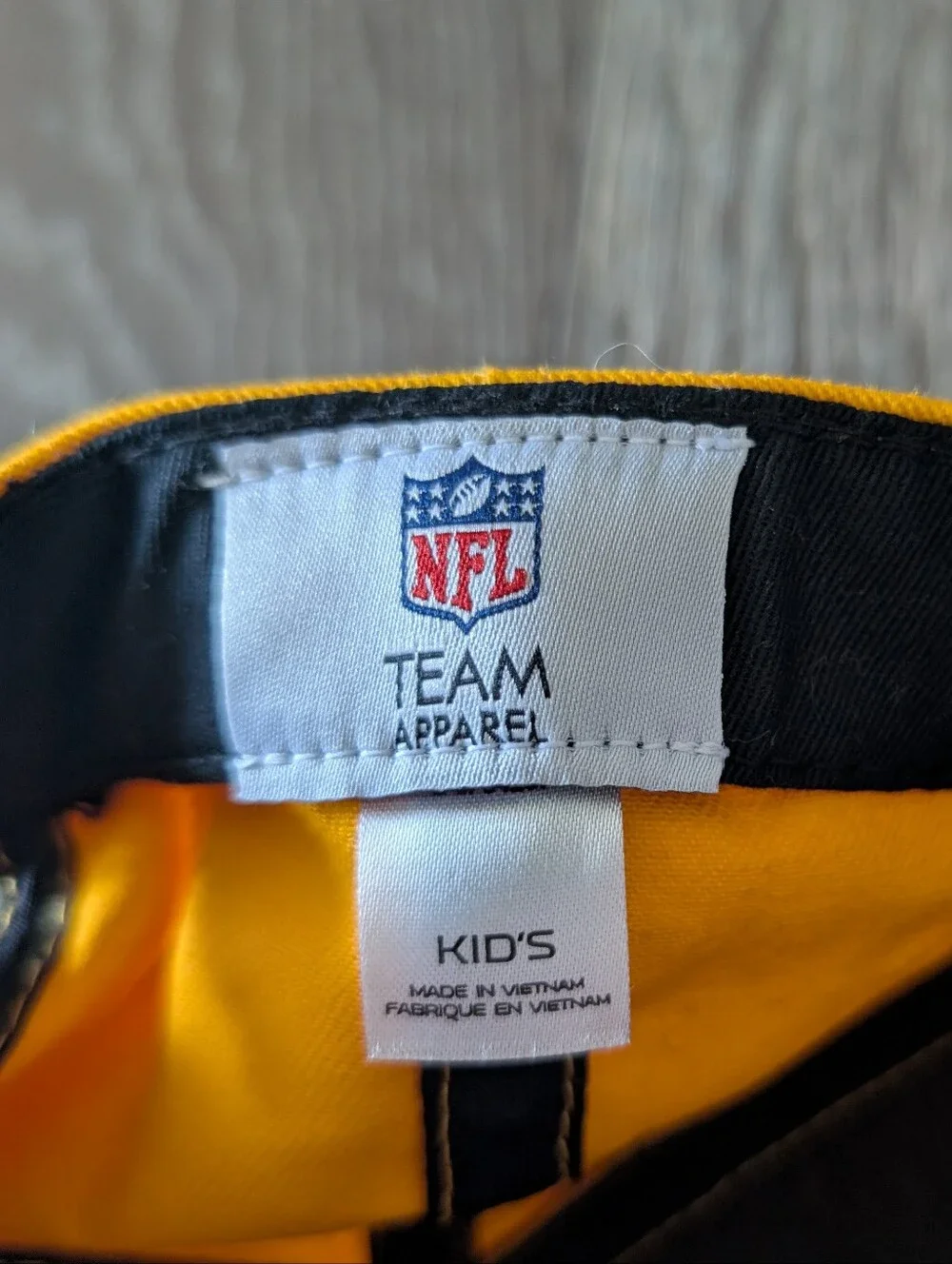 NFL team apparel
